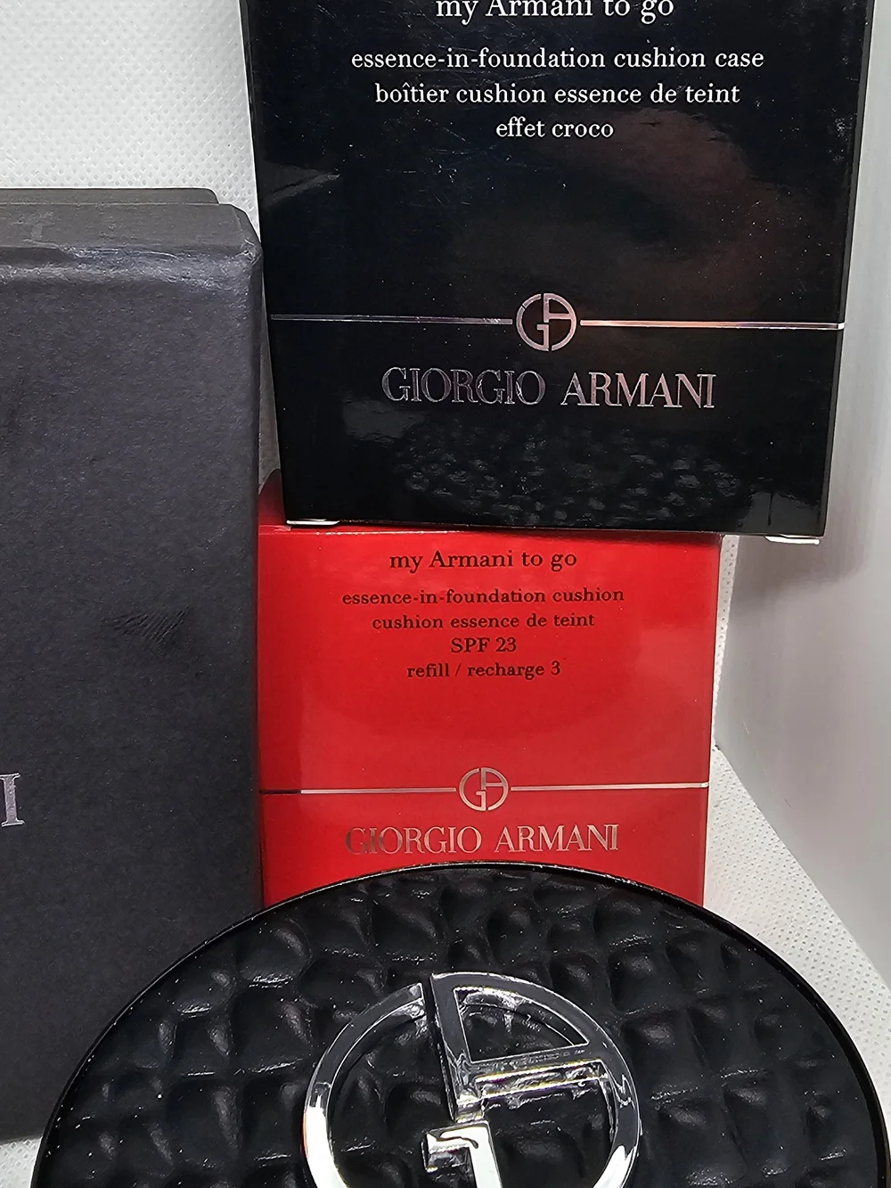Giorgio Armani My Armani to Go Essence-in-Foundation Shade 3 With Box